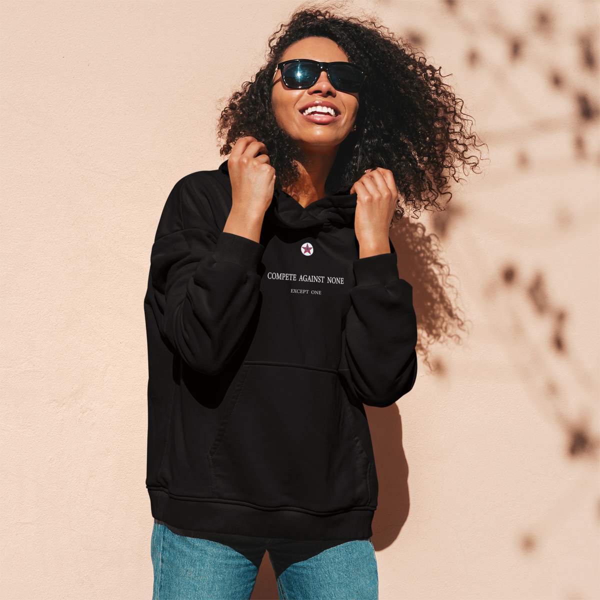 Women's Compete Against None Unisex Hoodie