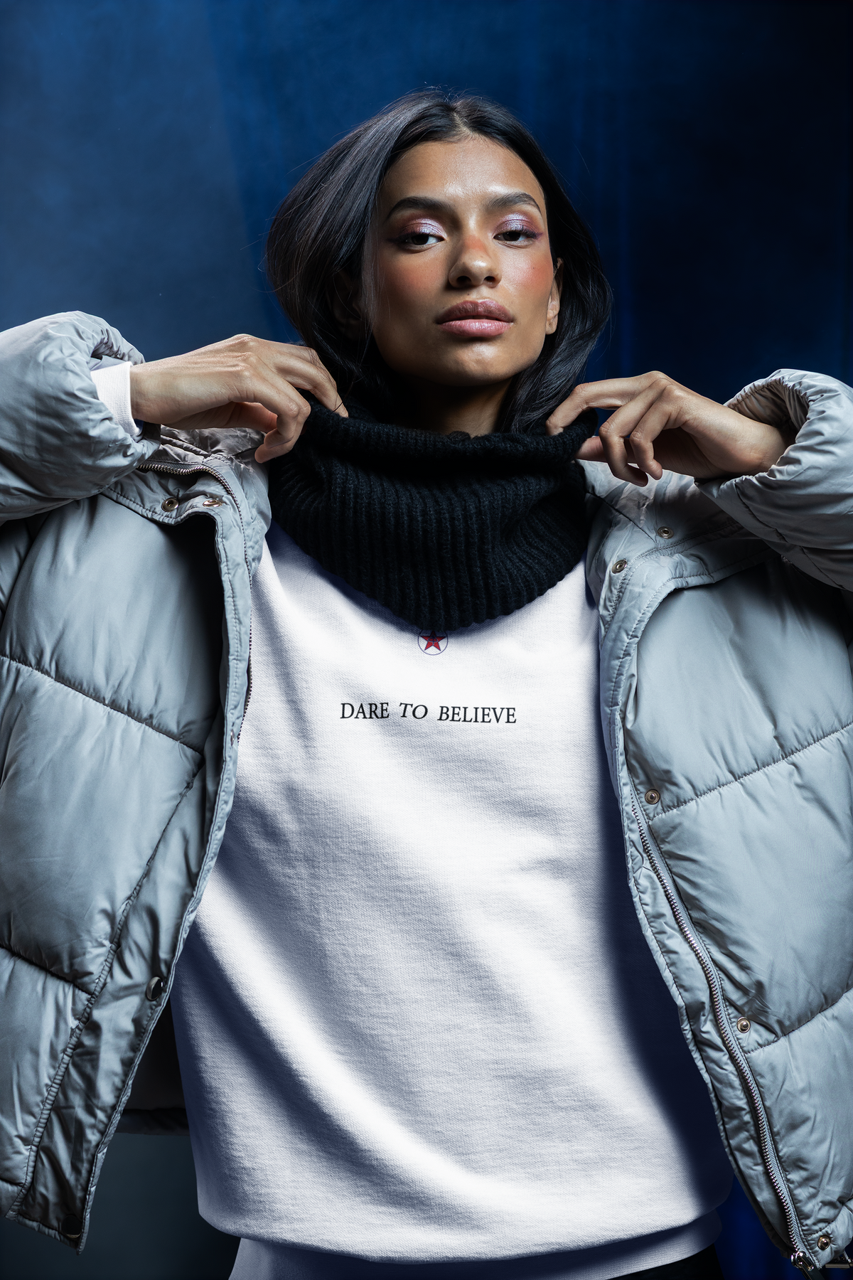 Women's Dare To Believe Unisex Premium Sweatshirt