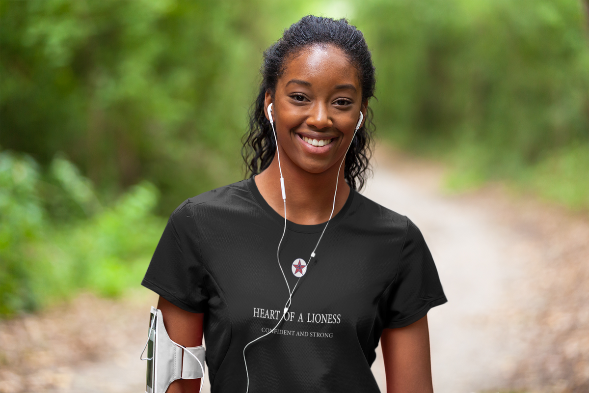 Heart Of A Lioness Women’s basic softstyle t-shirt