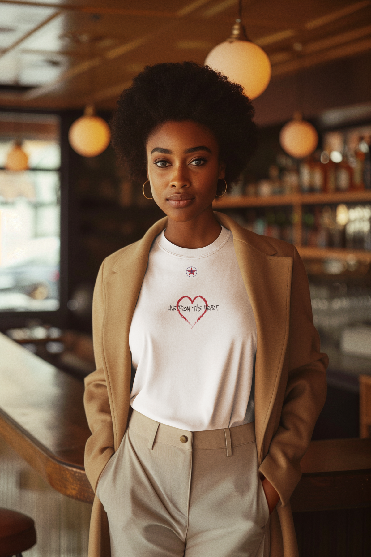 Live from The Heart Women’s basic softstyle t-shirt