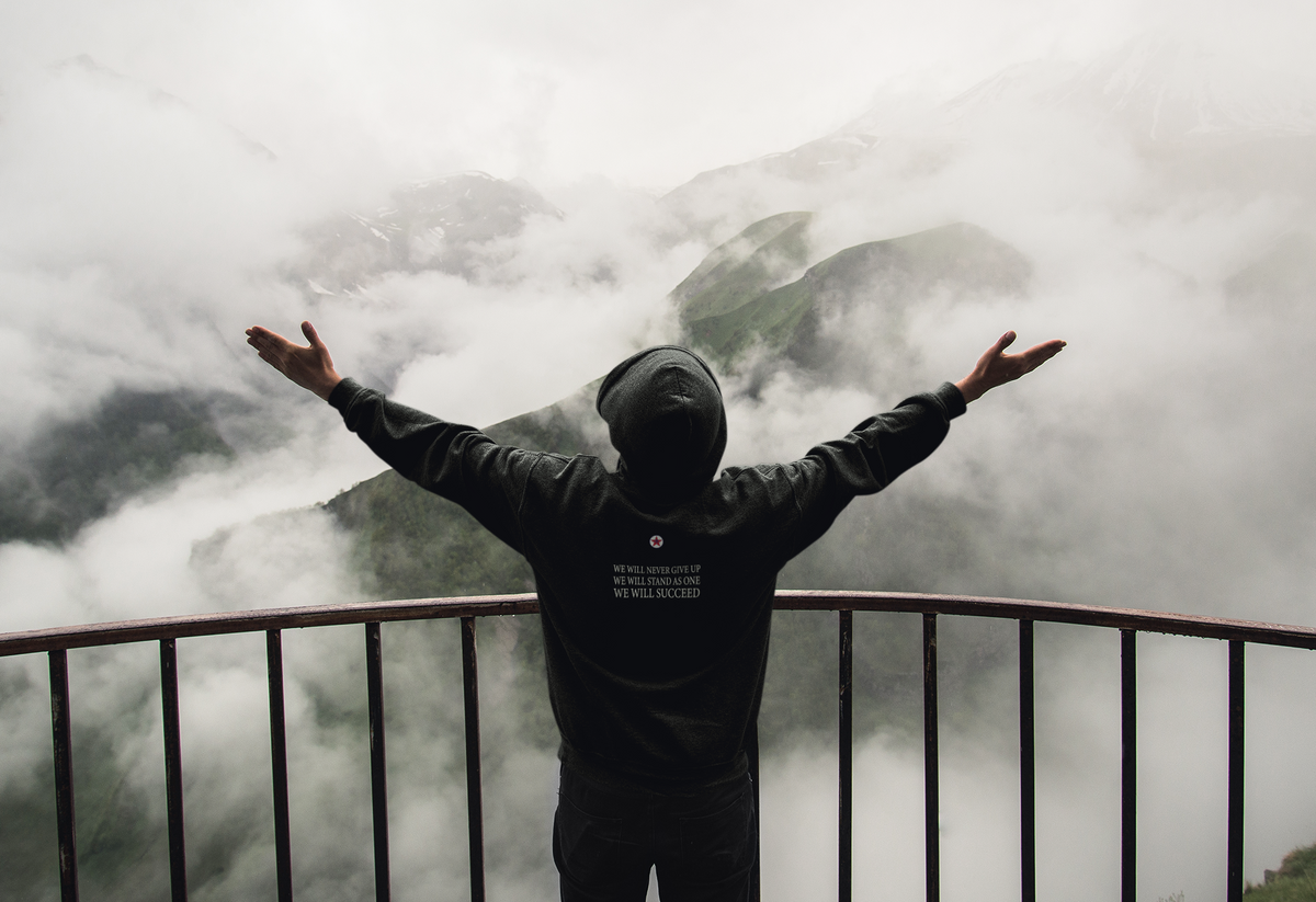 We Will Succeed with Logo Unisex Hoodie