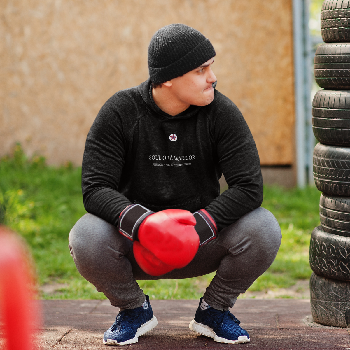 Men's Soul Of A Warrior Unisex Hoodie