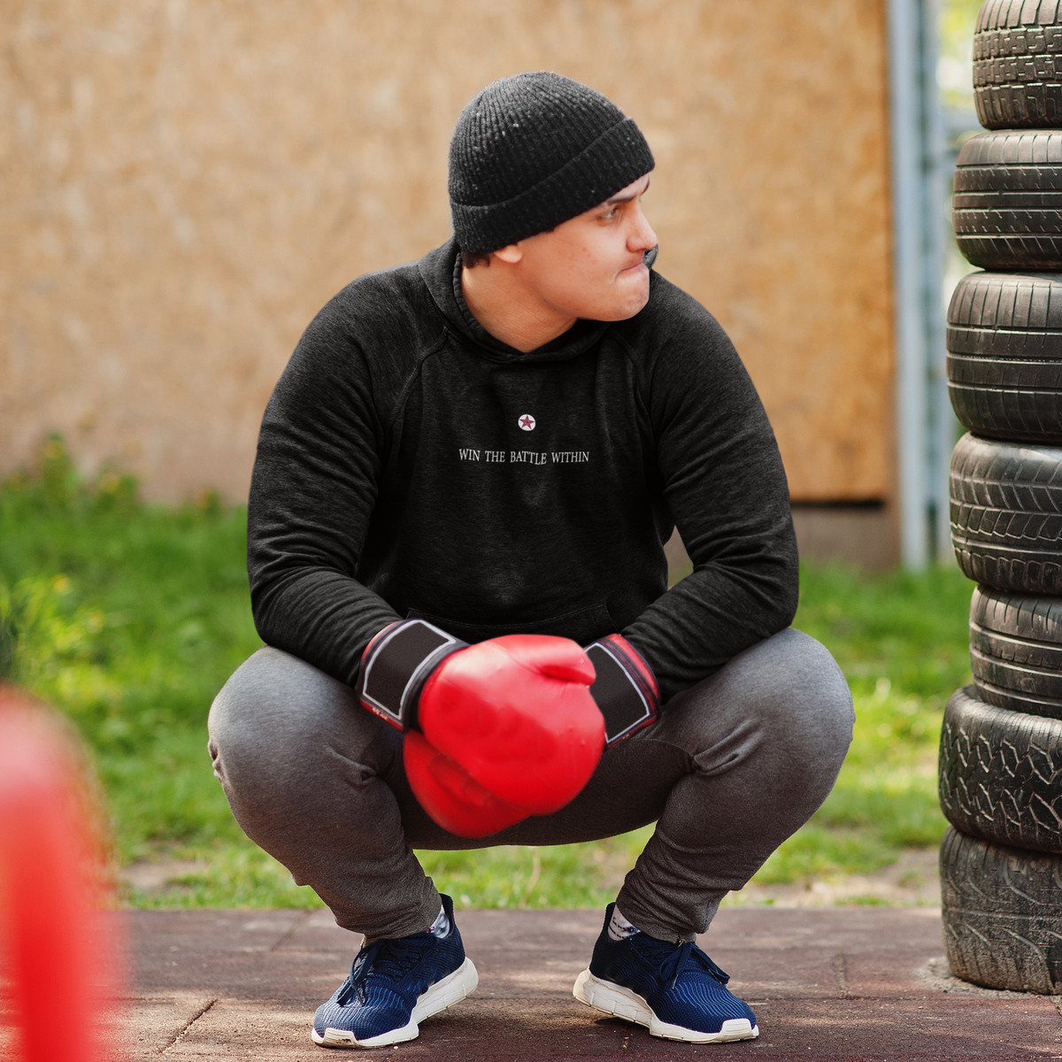 Men's Win The Battle Within Unisex Hoodie