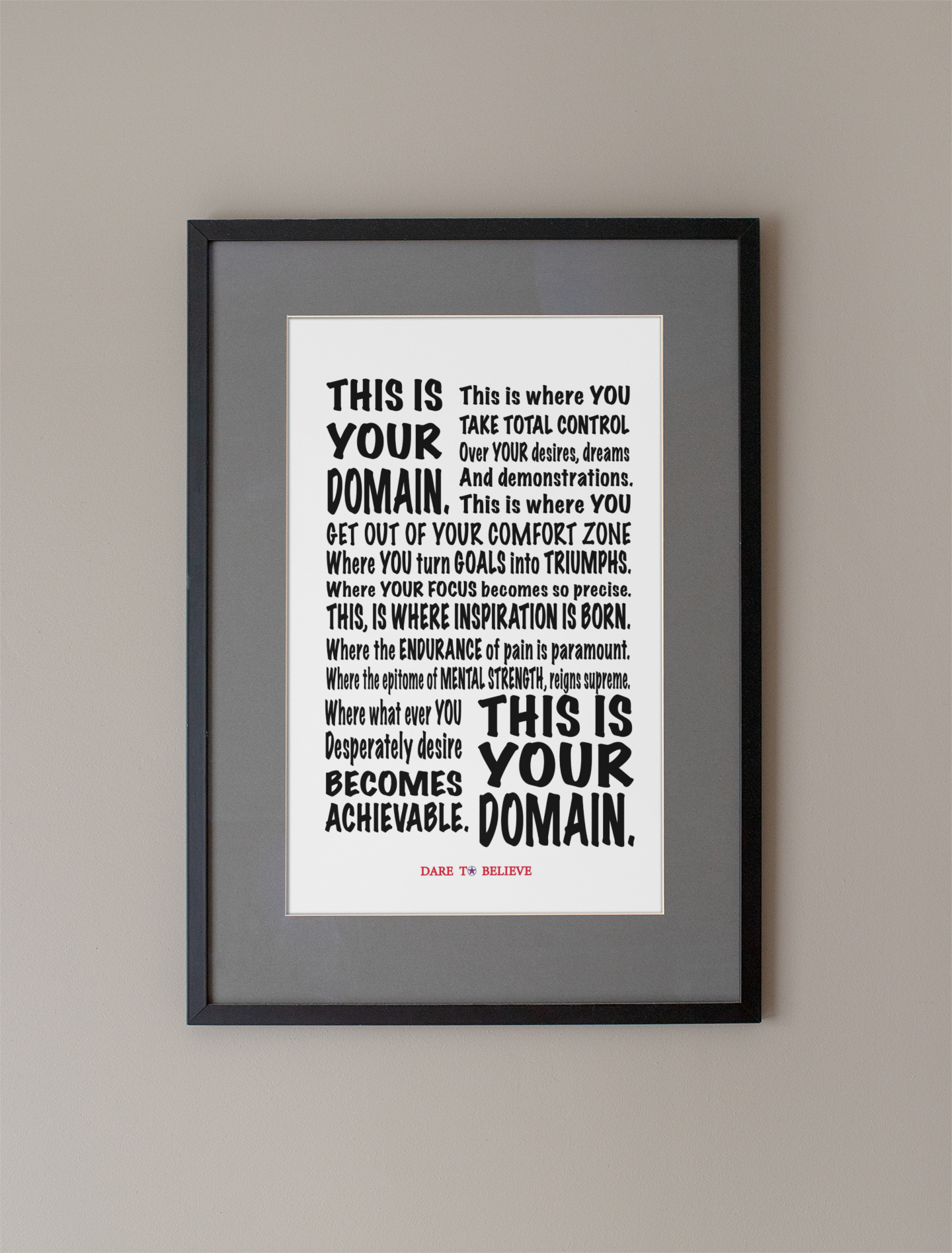 This Is Your Domain Poster