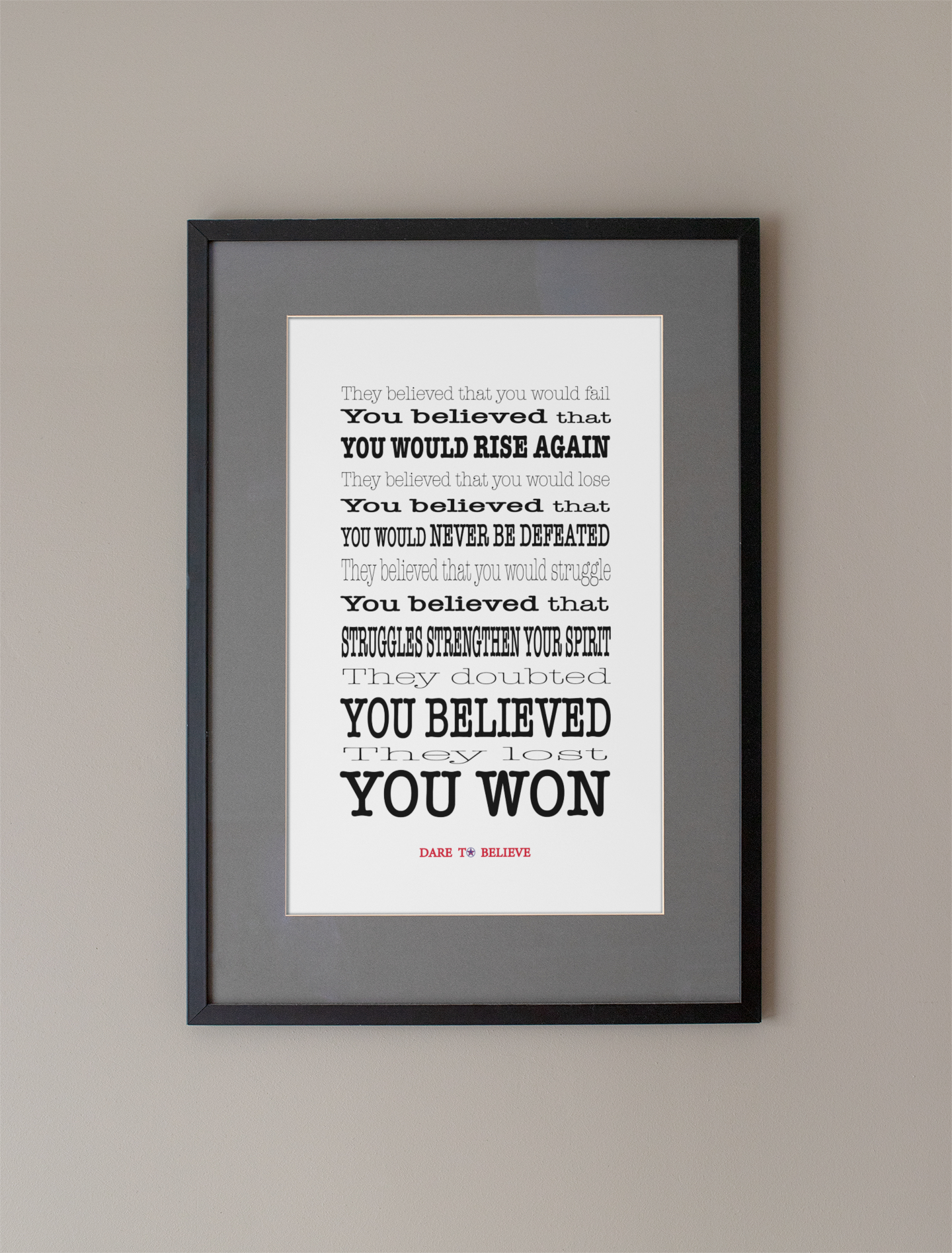 You Won Digital Download