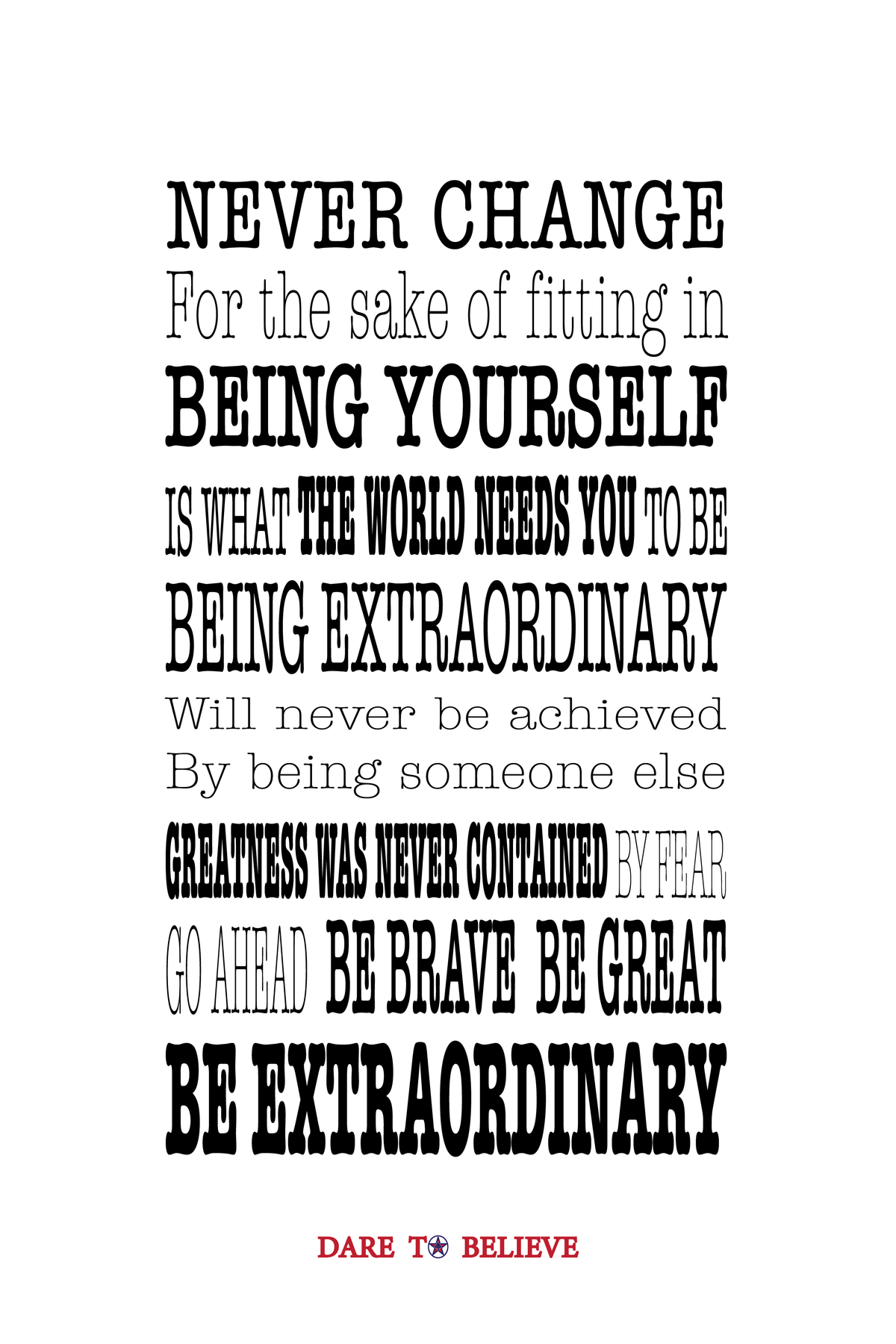 Be Extraordinary Digital Download