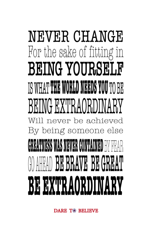 Be Extraordinary Digital Download
