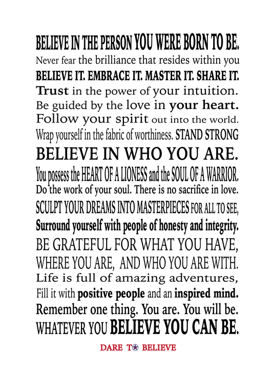 Believe Digital Download