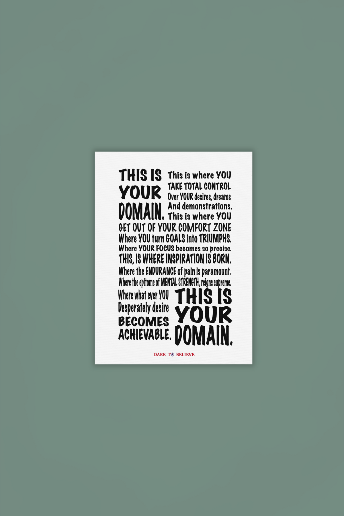 This Is Your Domain Canvas