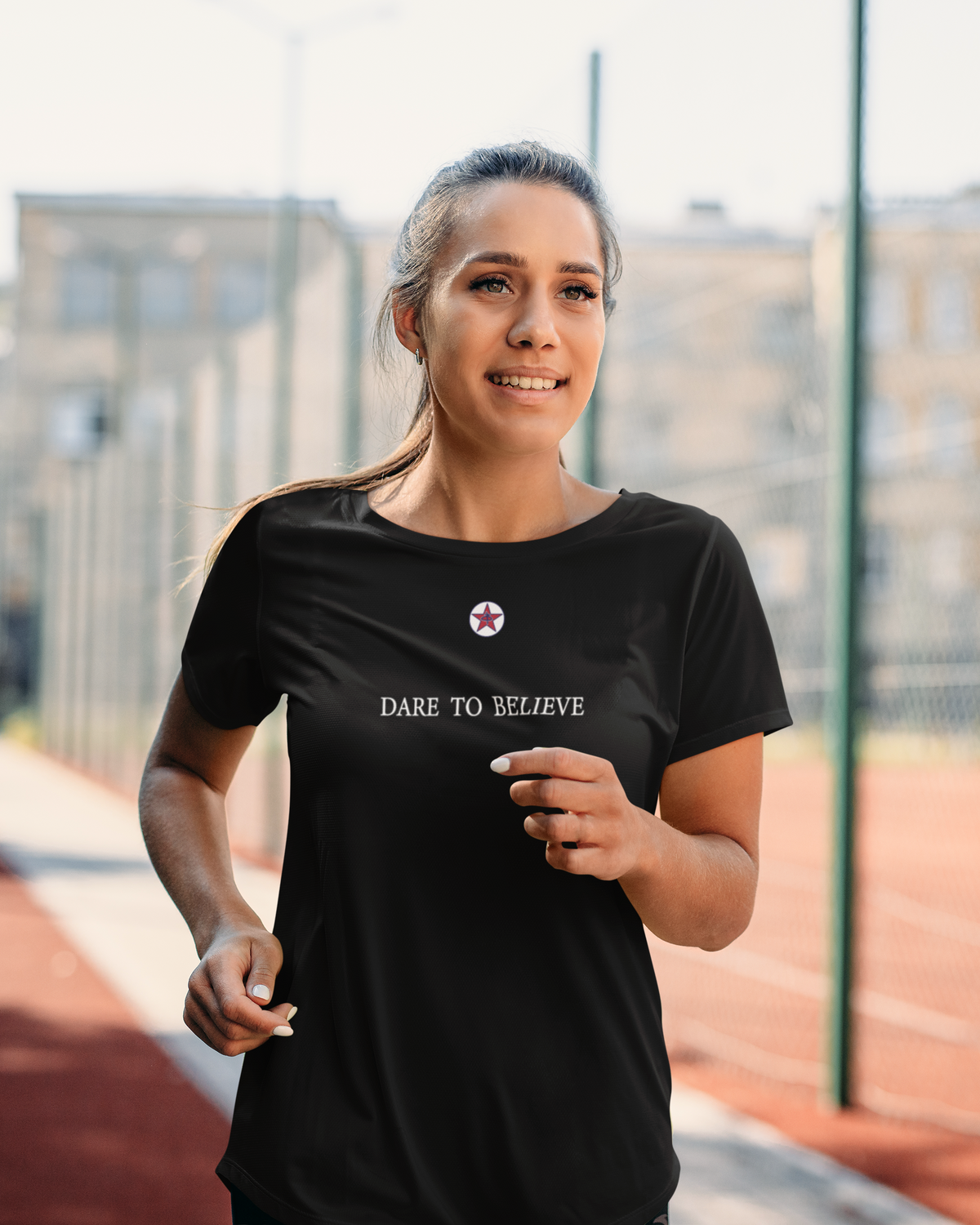 Dare To Believe Women’s basic softstyle t-shirt
