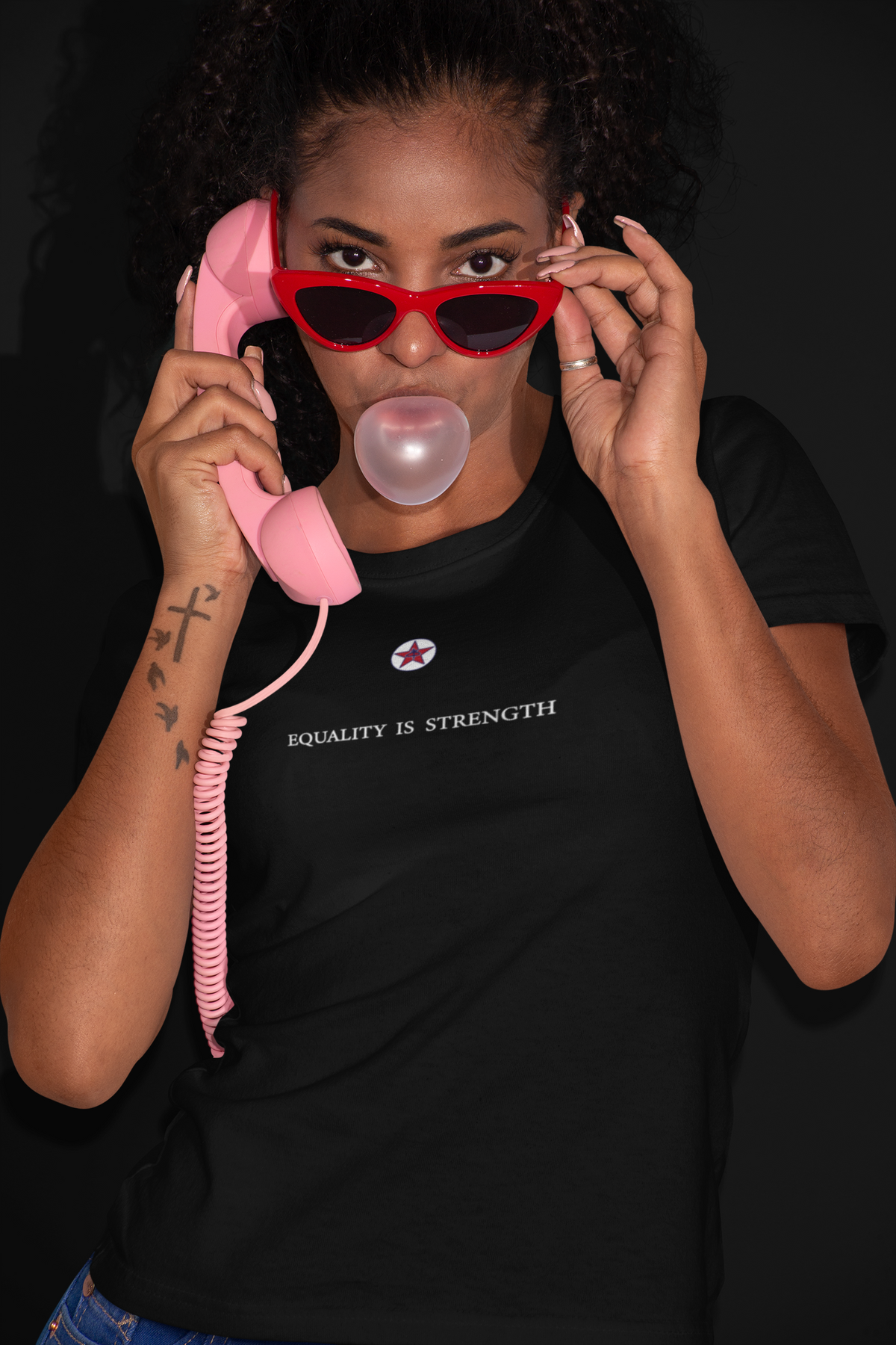 Equality Is Strength Women’s basic softstyle t-shirt