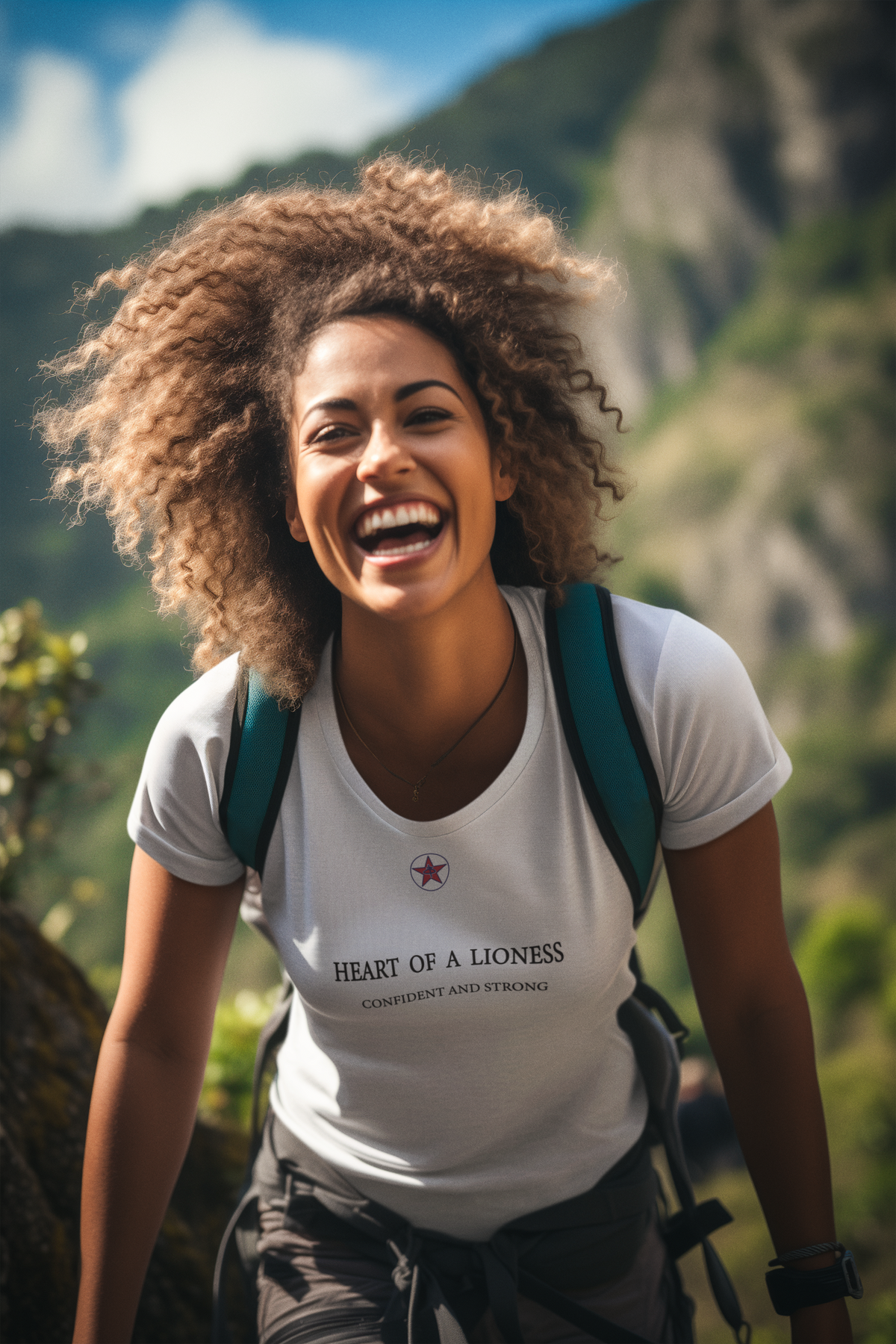 Heart Of A Lioness Women’s basic softstyle t-shirt