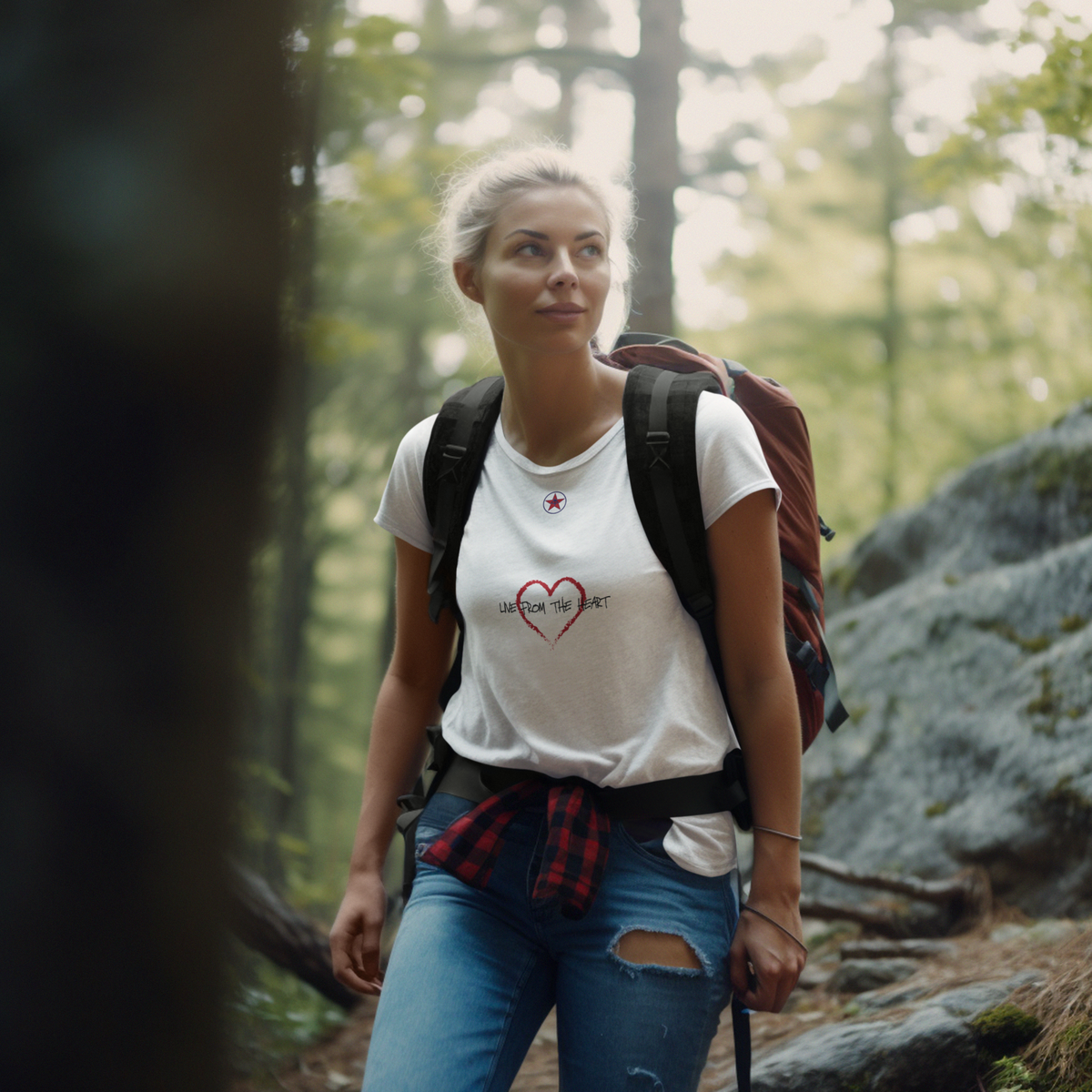 Live from The Heart Women’s basic softstyle t-shirt