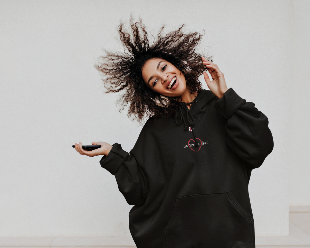 Women's Live From The Heart Unisex Hoodie