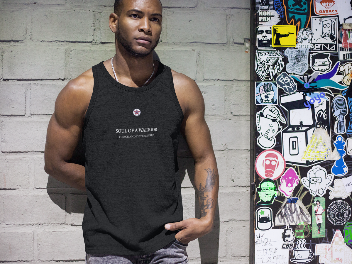 Men’s Soul Of A Warrior premium tank top