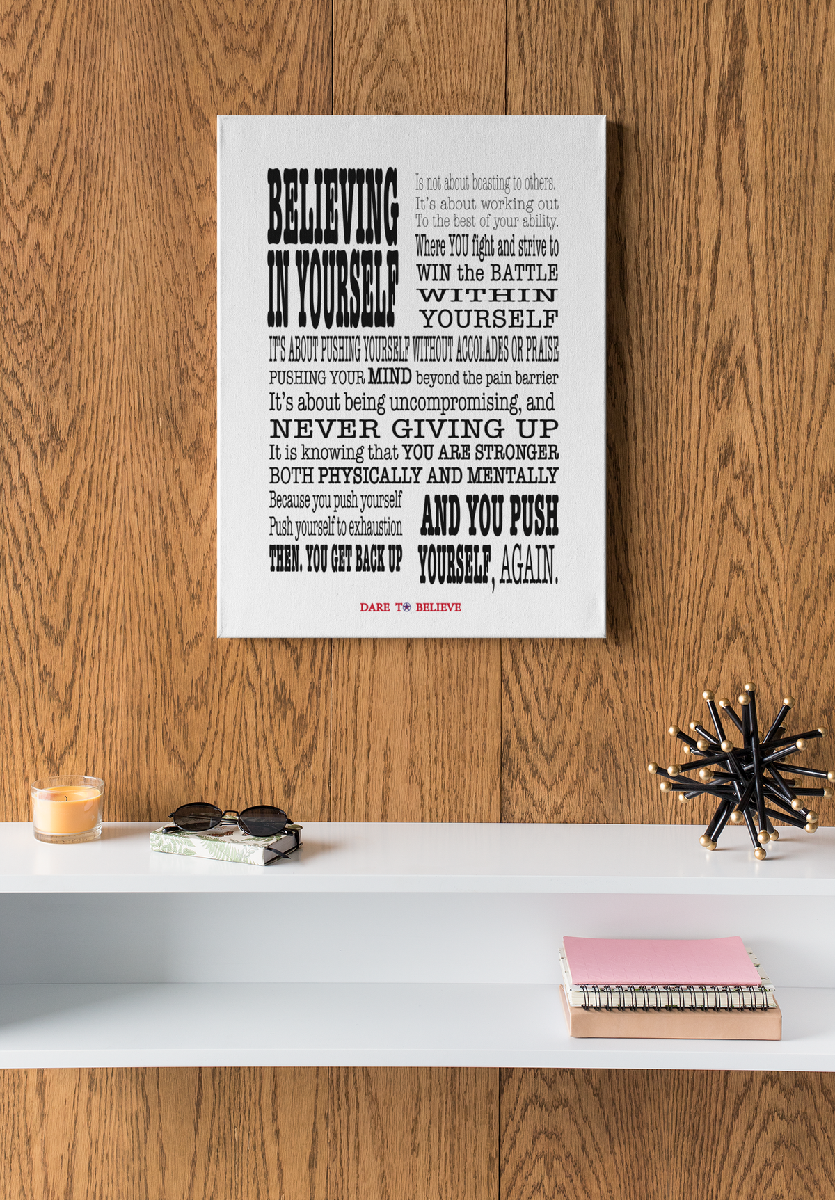 Win The Battle Within Canvas