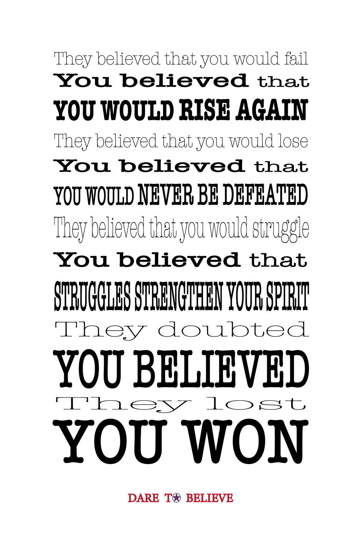 You Won Digital Download