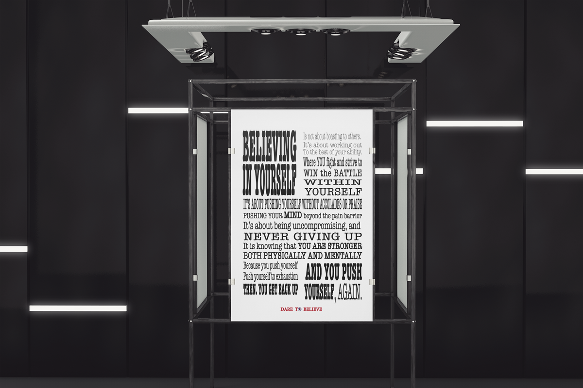 Win The Battle Within Poster