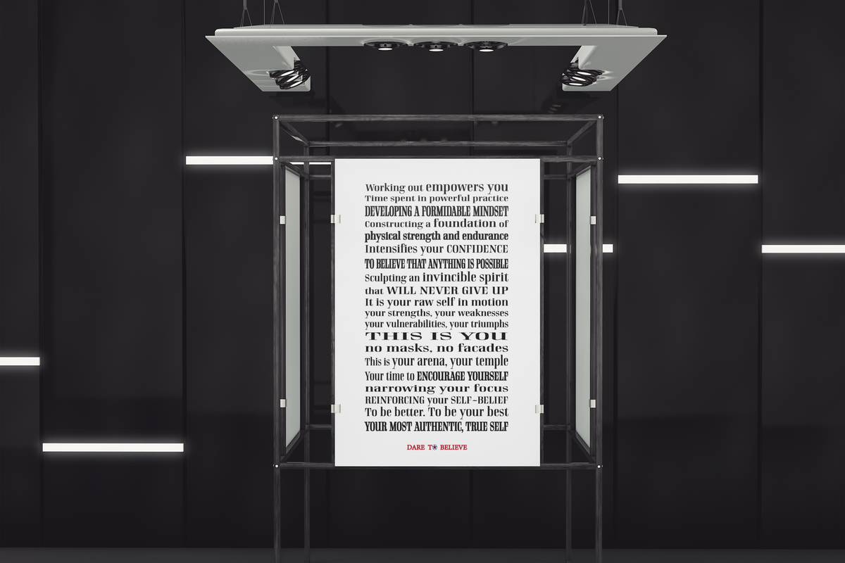 Formidable Mindset Poster