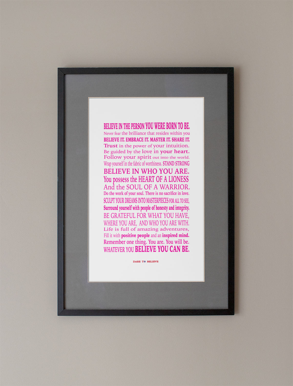 For My Daughter Poster