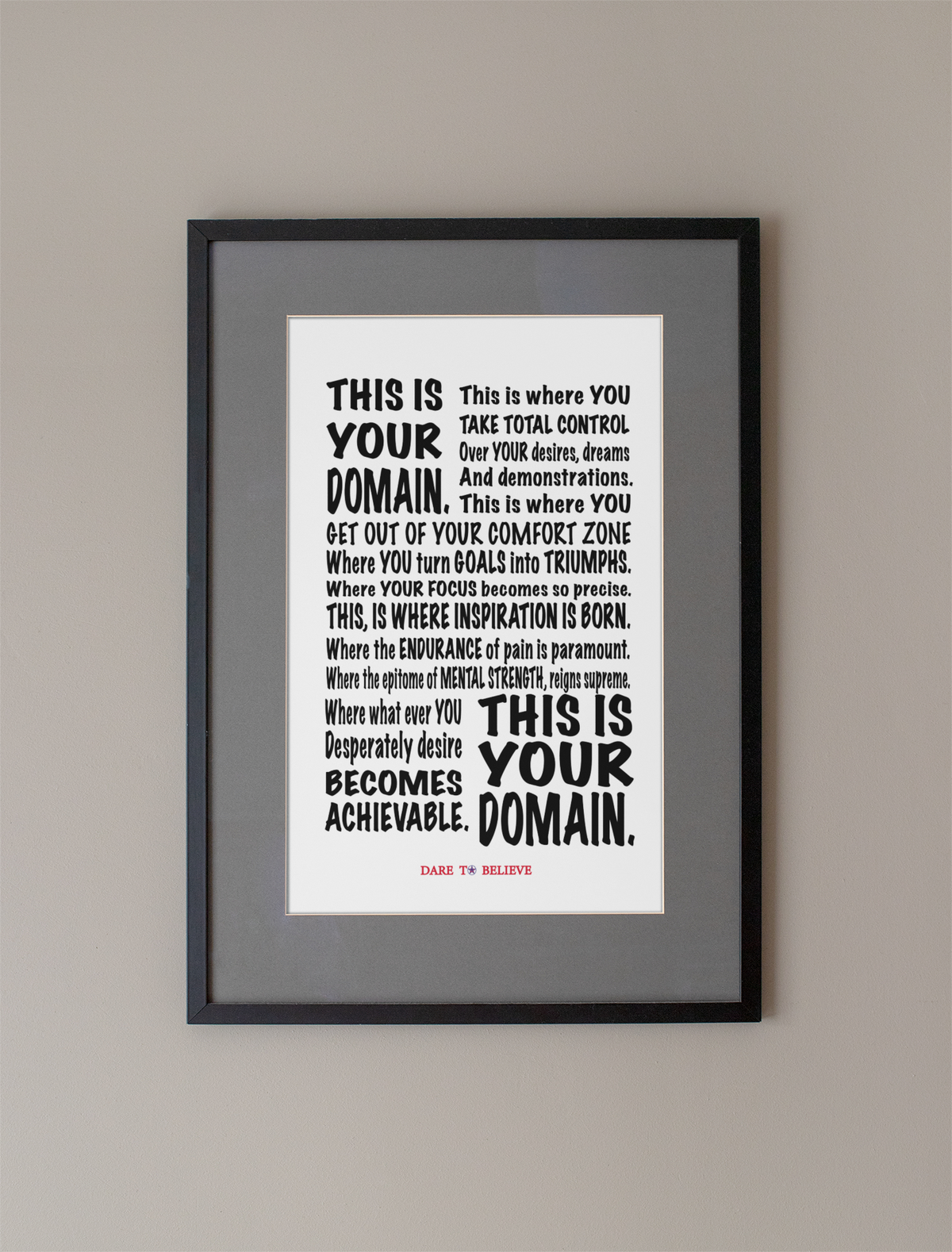 This Is Your Domain Poster