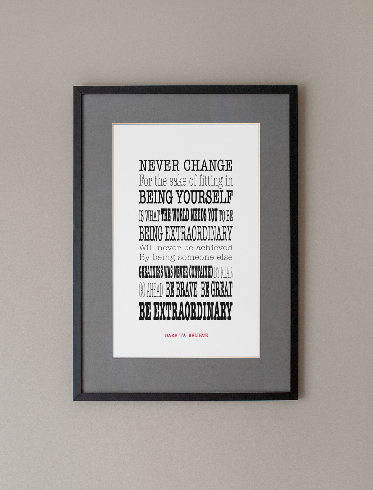 Be Extraordinary Digital Download