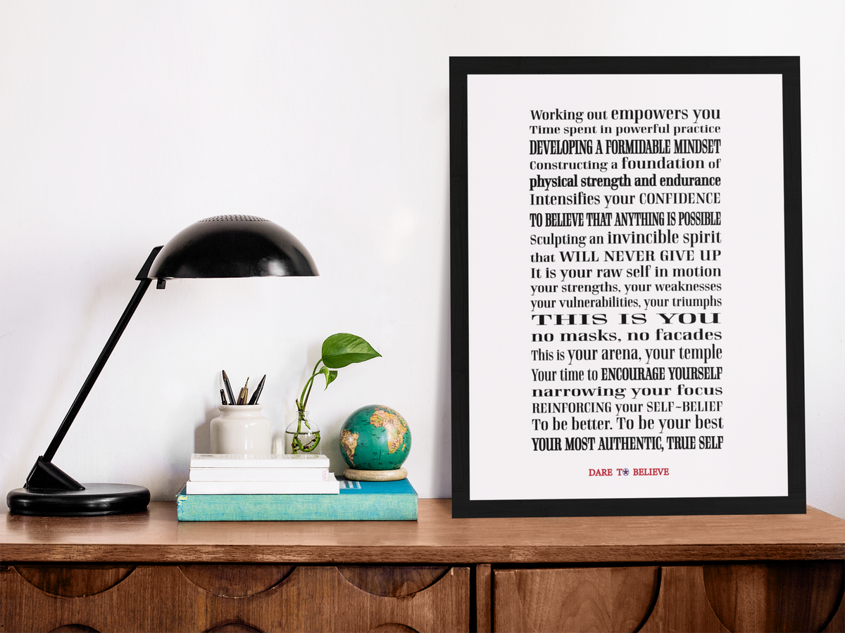 Formidable Mindset Poster