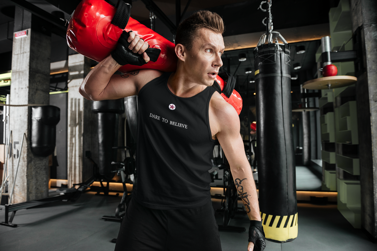 Men’s Dare to Believe premium tank top
